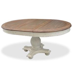 Riverside Furniture Coventry Two Tone Round Dining Table
